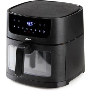 Domo - Heißluftfritteuse Deli-Fryer mit Sichtfenster, 8 l, schwarz