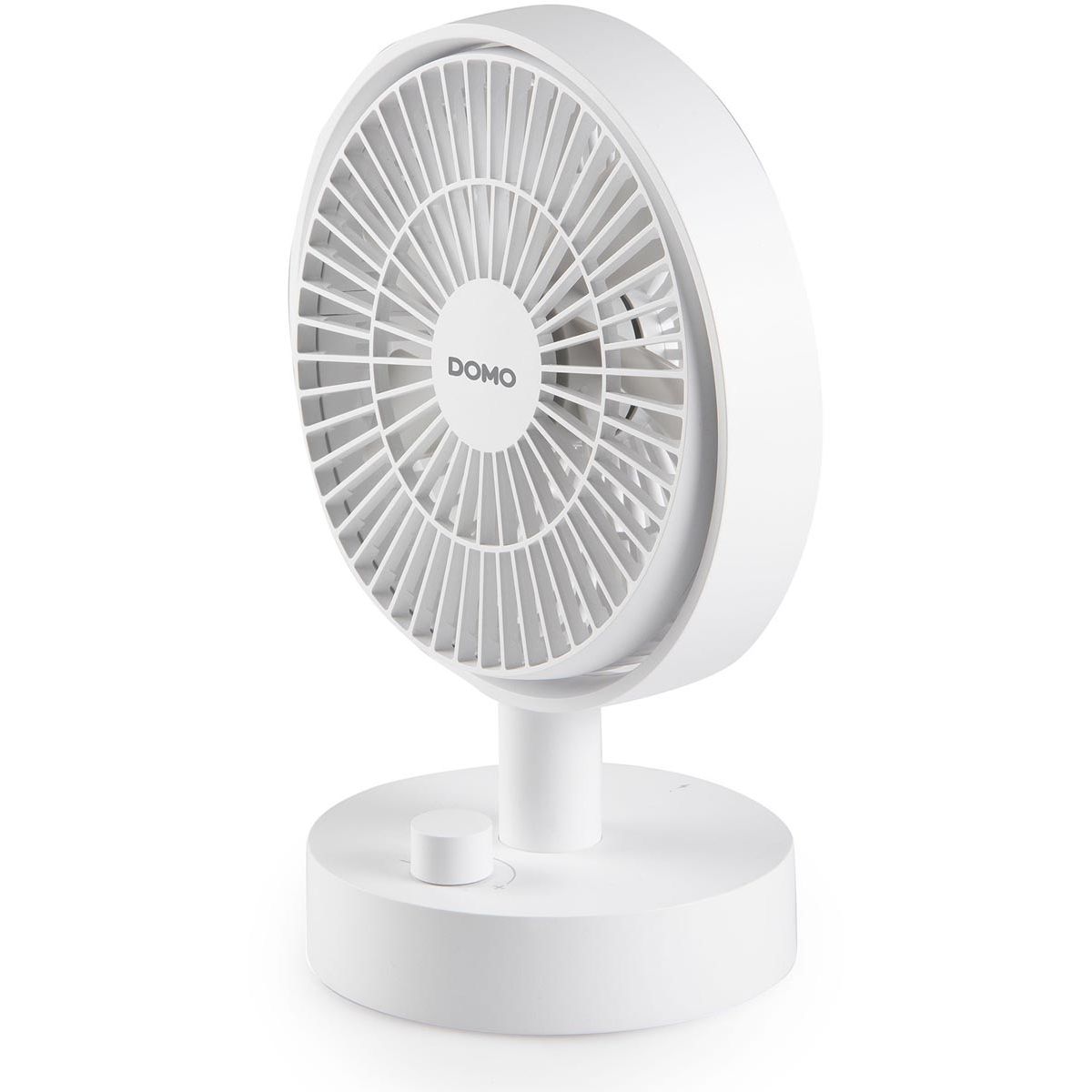 Domo -   tafelventilator, oplaadbaar via USB-C