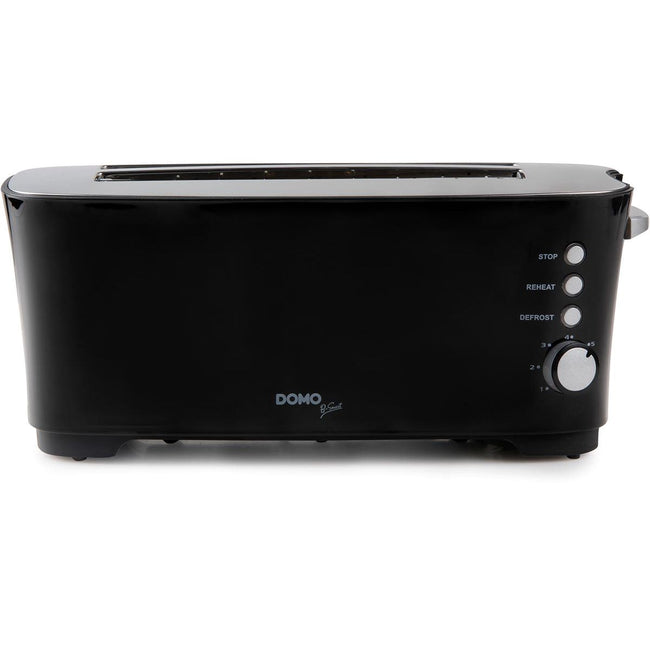 Domo - Grille-pain B-Smart, pour 4 tranches de pain, noir