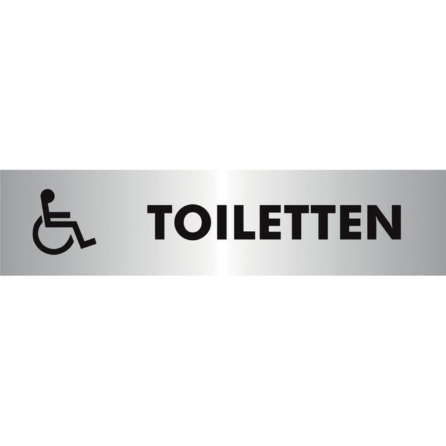 Stewart Superior -   zelfklevend pictogram toiletten voor andersvaliden