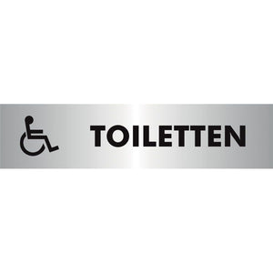 Stewart Superior -   zelfklevend pictogram toiletten voor andersvaliden