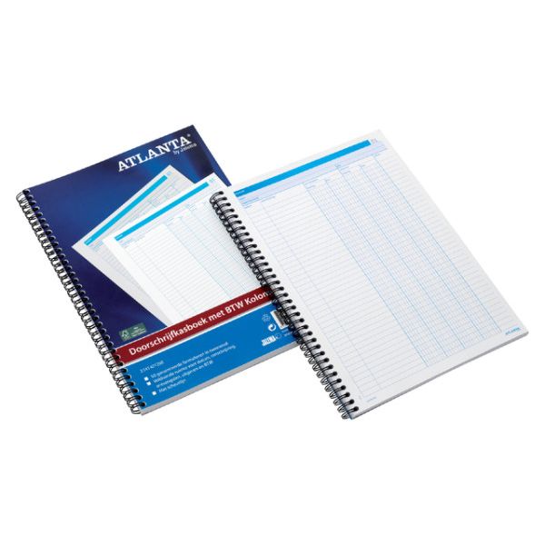 Timmers -  Doorschrijfkasboek Djois met kopie (carbon) A4 4 geldkolomme.. | 20 stuks