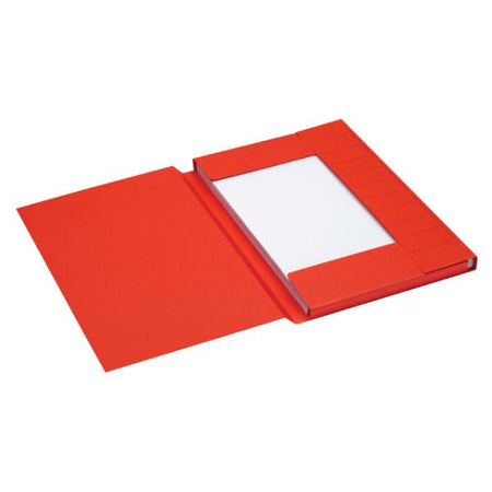 Jalema - Dossier folio 3 rabats 100% carton recyclé 250 gr rouge
