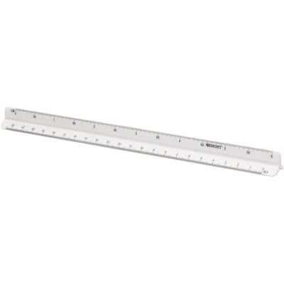 Westcott -  schaallat, 30 cm, 1:20; 1:25; 1:50; 1:75; 1:100 en 1:125