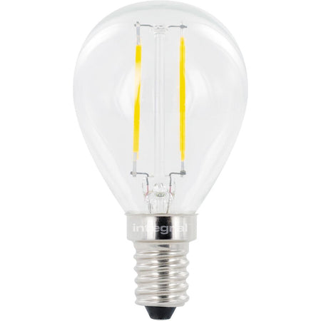 Integral -  Mini Globe LED lamp E14, niet dimbaar, 2.700 K, 2 W, 250 lumen