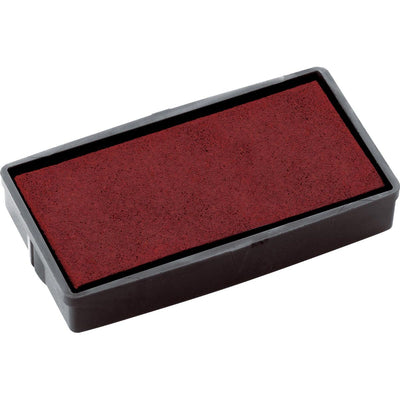 Colop - tampon encreur rouge, pour tampon P20, P20N, 20/1, blister de 2 pièces