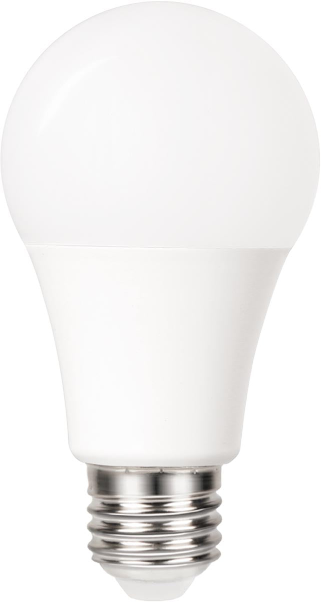 Integral - klassische Globe LED -Lampe E27, Tag/Nachtsensor, nicht dimmbar, 2.700 K, 4,8 W, 470 Lumen