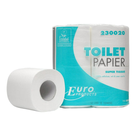 Papier toilette Euro cellulose - 2 couches 200 feuilles 48 rouleaux (230020)