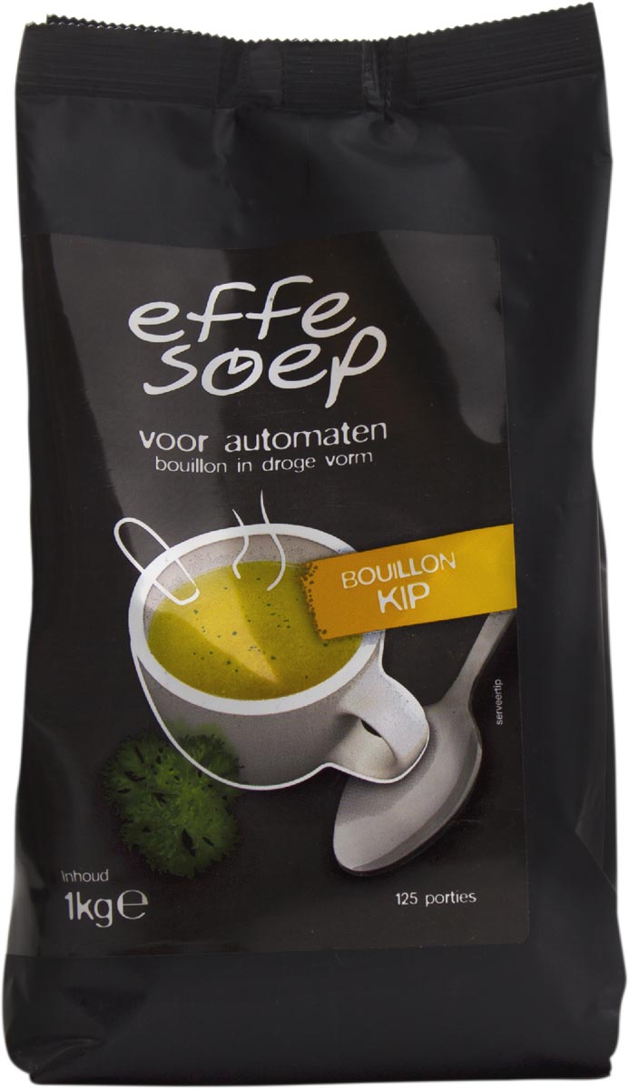 Soupe nature - bouillon de distributeur automatique, poulet, sac de 1 kg