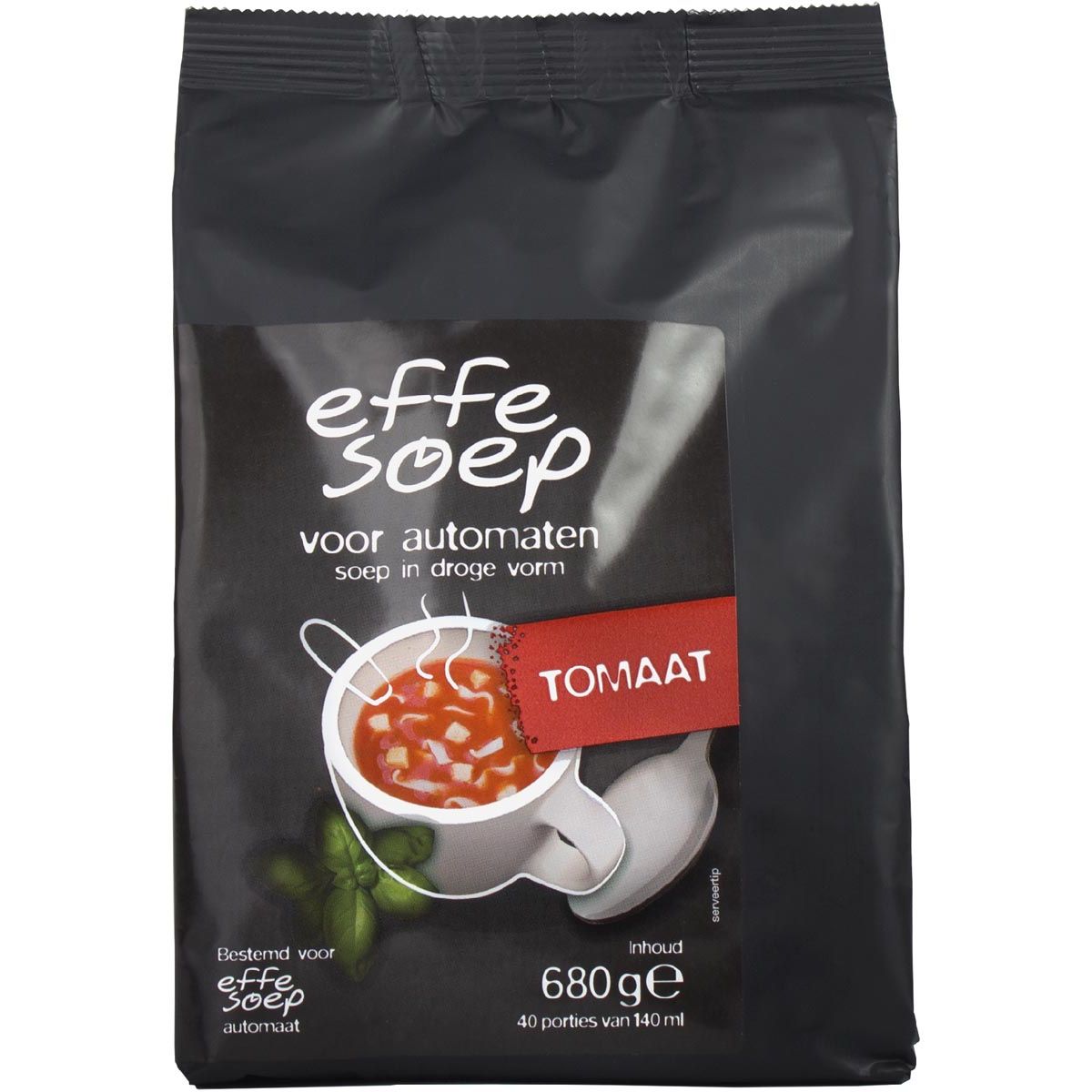 Soupe nature - distributeur, tomate, 140 ml, sachet de 40 portions