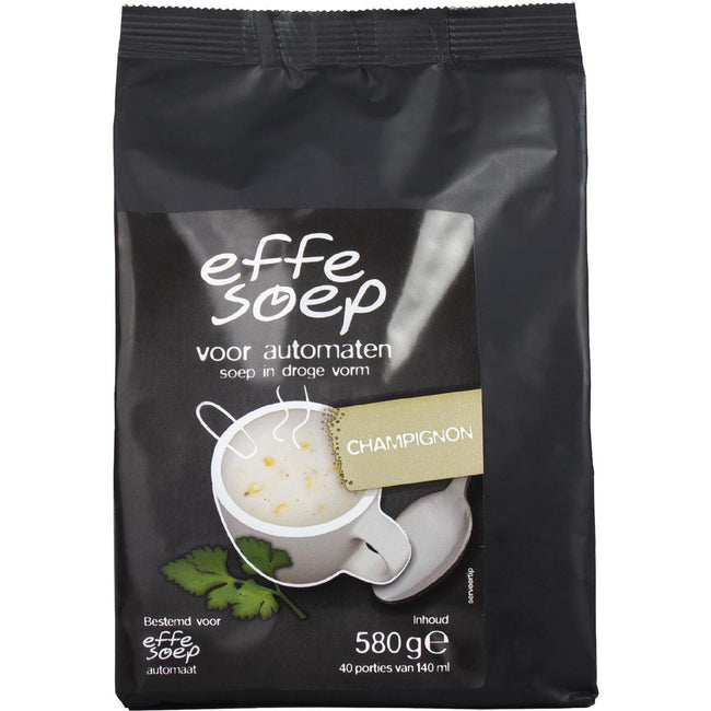 Effe soep -   vending, champignon, 140 ml, zak van 40 porties