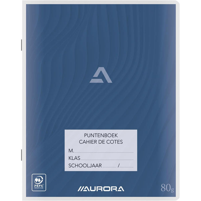 Aurora - Livre de points FT 16,5 x 21 cm (format des Écritures)