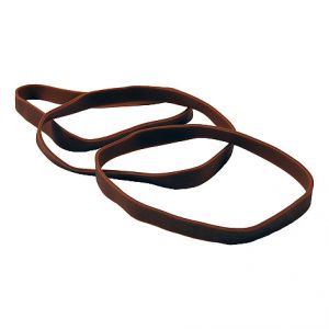 Timmers - Élastique 120x12mm marron au kilo