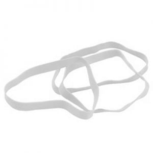 Reliure - Élastique 50x3mm blanc 1 kilo