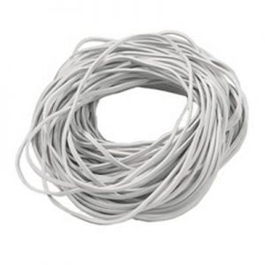 Reliure > Élastique - Élastique 80x1,5mm blanc 1 kilo