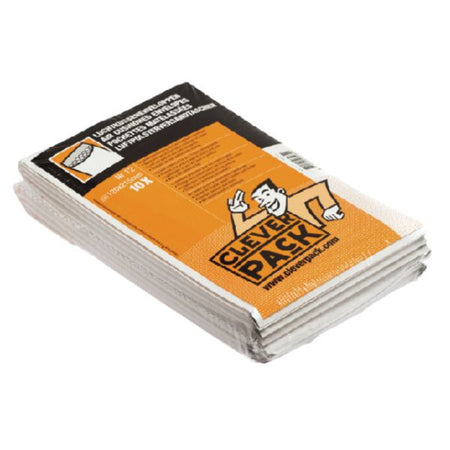 CleverPack - Enveloppe coussin d'air n°12 140x225mm blanc pack de 10 pièces