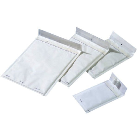 Jiffy - Enveloppe coussin d'air n°15 242x275mm blanc 100 pièces