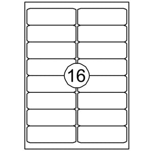 Etiket Quantore 99.1x33.9mm 1600 stuks