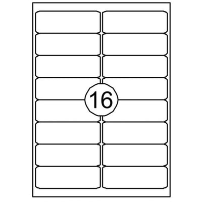 Etiket Quantore 99.1x33.9mm 1600 stuks
