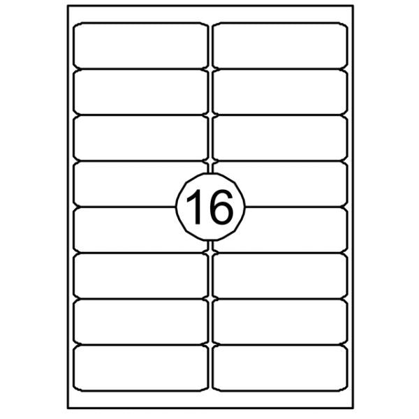 Etiket Quantore 99.1x33.9mm 1600 stuks