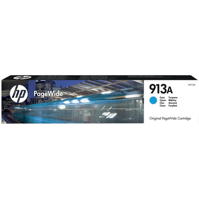 HP - cartouche d'encre 913A, 3 000 pages, OEM F6T77AE, large, cyan
