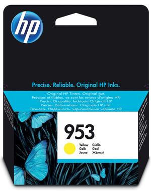 HP - Tintenpatrone 953, 630 Seiten, OEM F6U14AE, gelb