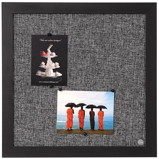 Bi-Office - Tableau Bisilque Black Shadow gris clair