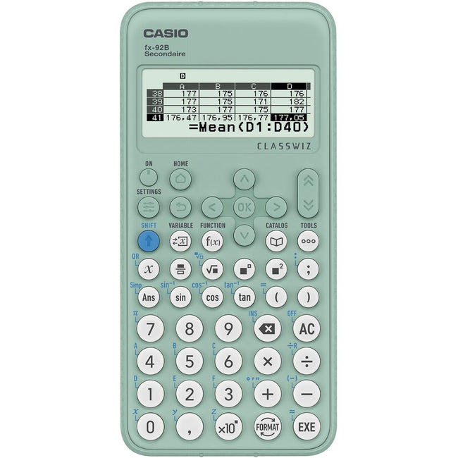 Casio - calculatrice scientifique FX92B Secondaire