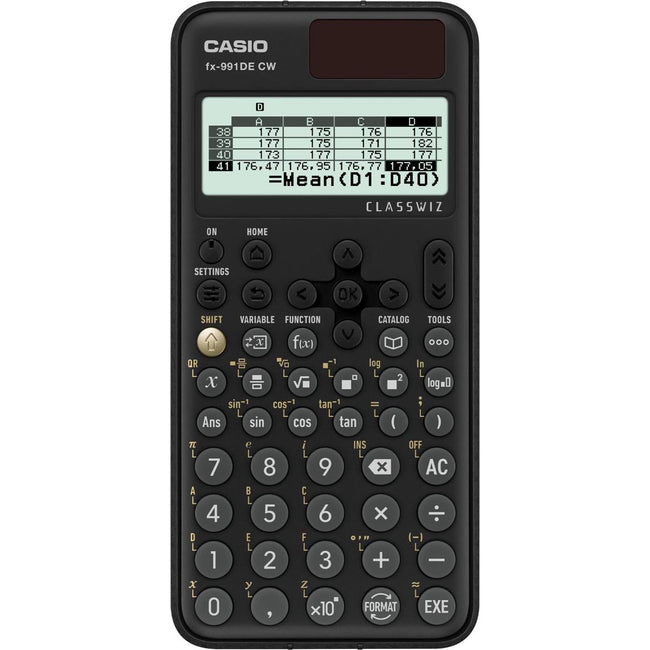 Casio - wetenschappelijke rekenmachine FX-991DECW, Duitstalige versie