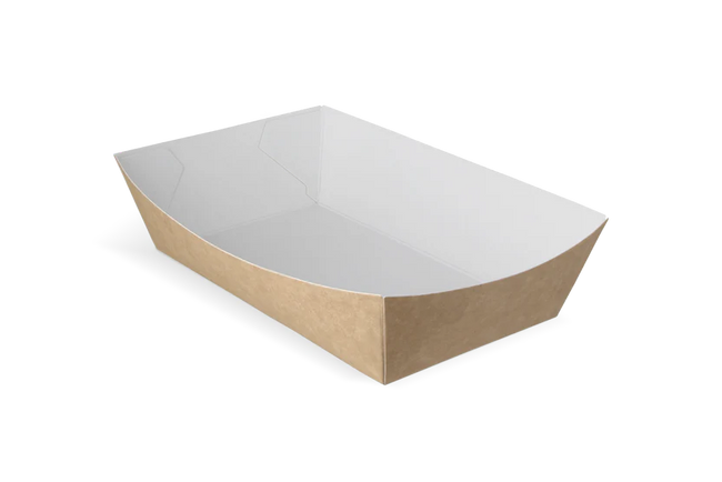 Snackbak Kraft A14 157x88x35mm 50 stuks