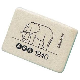 Aka - Aka gum Olifant medium formaat, doos van 40 stuks