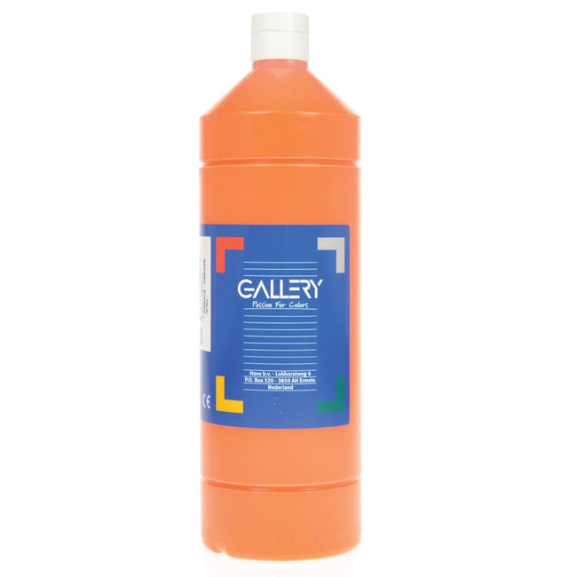 Gallery -   plakkaatverf, flacon van 1 l, oranje
