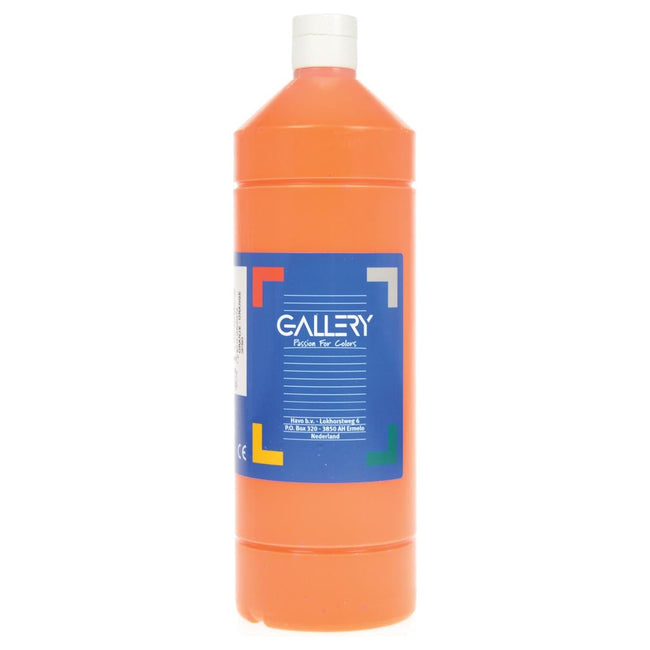 Galerie - Galerie Plakkaat Paint, Bouteille de 1 L, orange