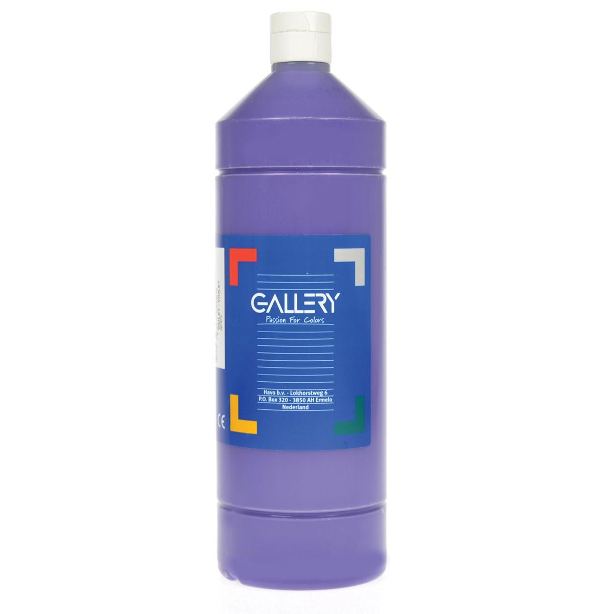 Galerie - gouache, bouteille 1 l, violet