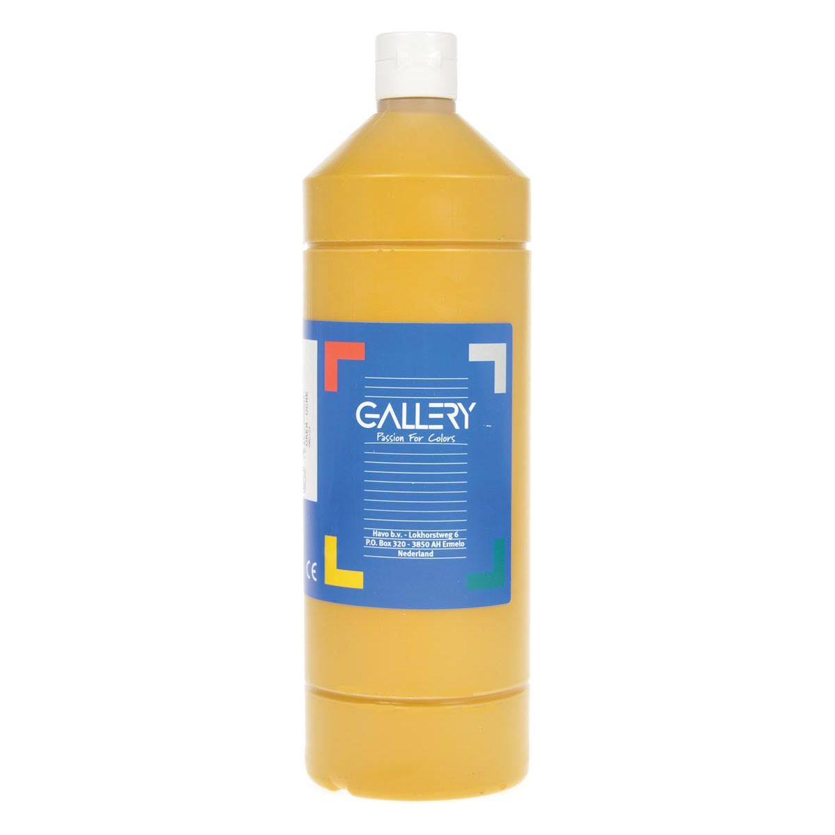 Galerie - Galerie Plakkaatverf, bouteille de 1 L, Oker