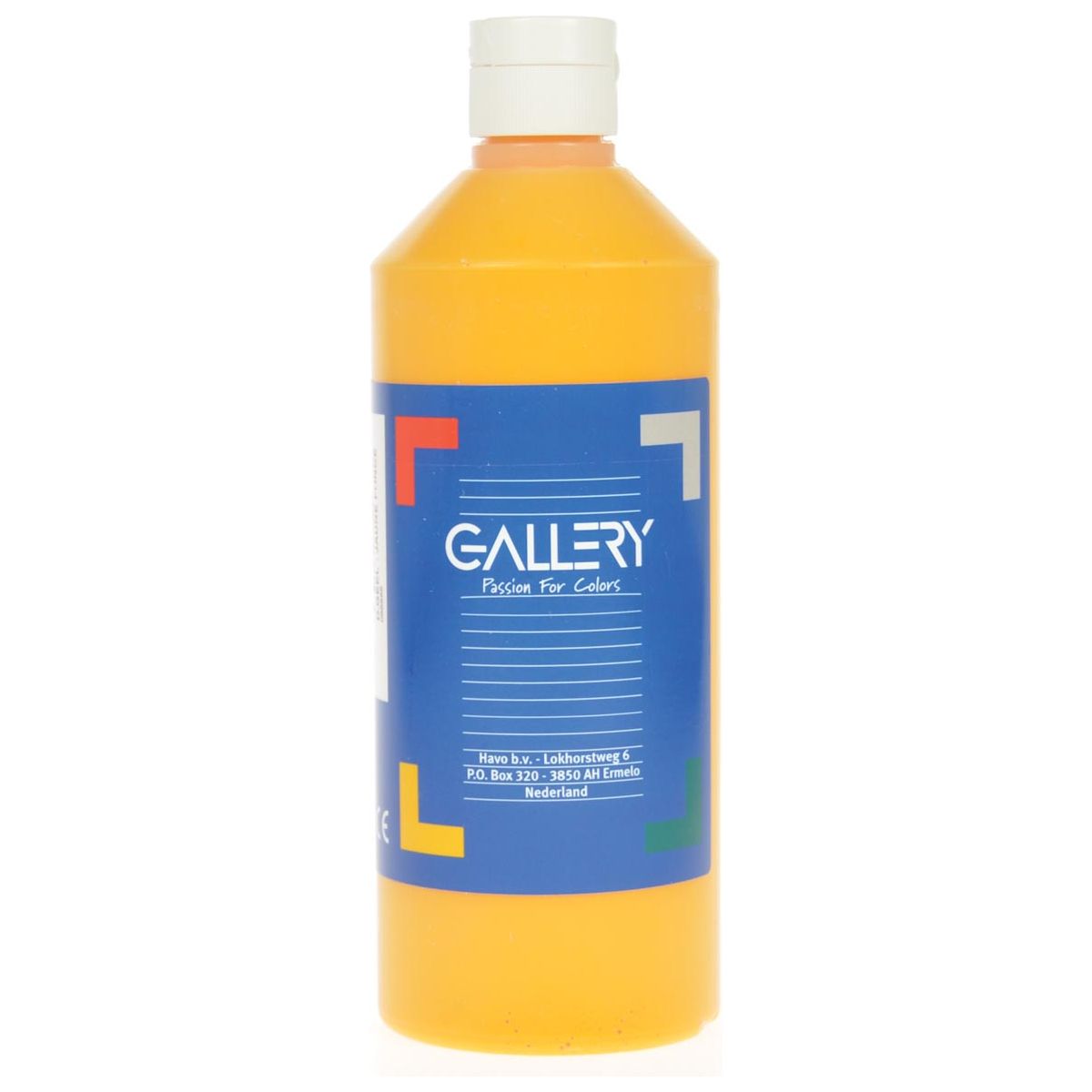 Galerie - Galerie Plakkaat Paint, 500 ml de flacon, jaune foncé