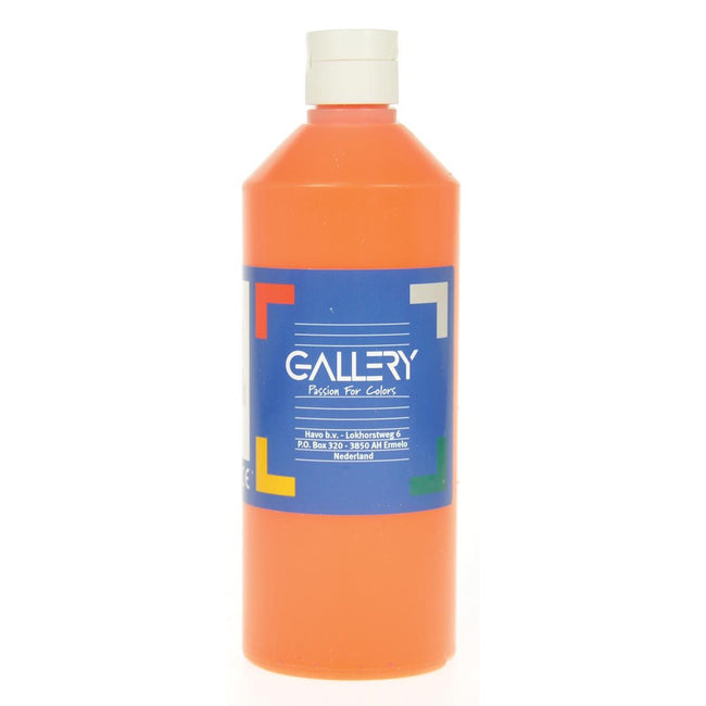 Gallery -   plakkaatverf, flacon van 500 ml, oranje