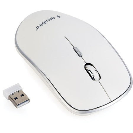 Gembird - souris optique sans fil, blanche