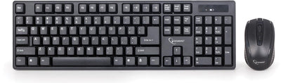 Gembird - clavier et souris sans fil, qwerty
