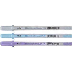 Sakura - Gel Writer Gelly Roll Moonlight 06 ruhiges Set mit 3 Farben