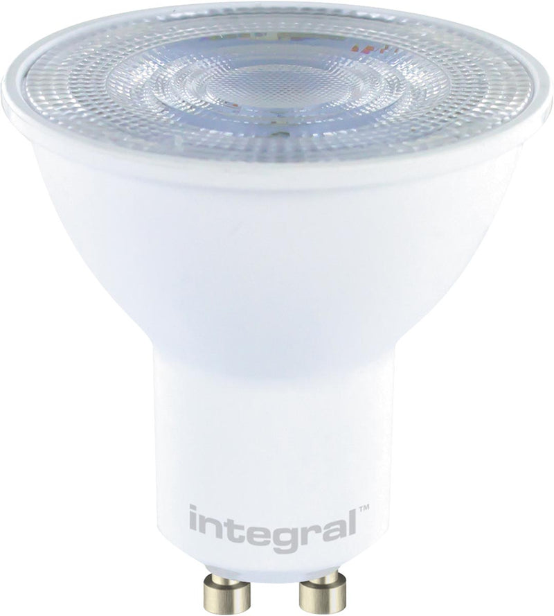 Integral - Lampe LED GU10 4000K blanc froid 3,6W 400lumen