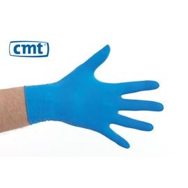 Gant latex poudré BLEU 100 pièces Petit