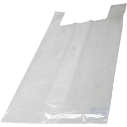 Timmers -  Hemddraagtas LDPE 30x10x60cm 25mu transparant 1000 stuks