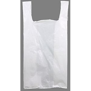 Top Qualität - Hemdentragetasche weiß 30x10x60cm 1000 Stück