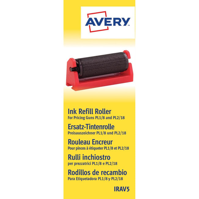 Avery - IRAV5 inktrol zwart, doosje van 5 stuks