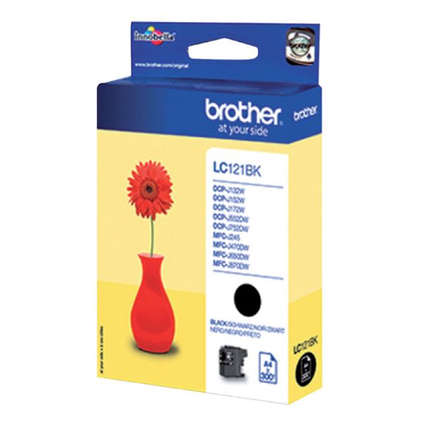 Brother - Tintenpatrone LC-121BK schwarz