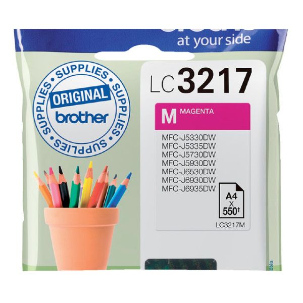 Brother - Tintenpatrone LC-3217M rot
