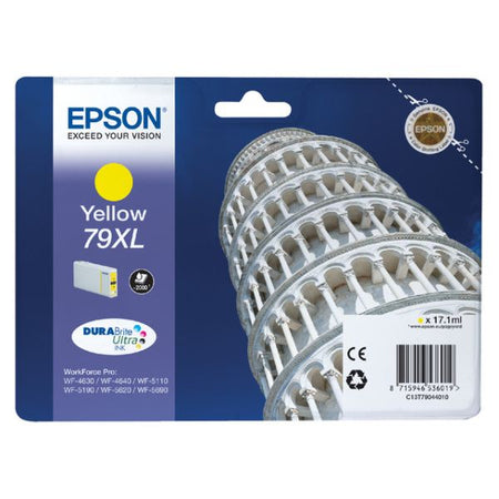 Epson - Cartouche d'encre 79XL T7904 jaune