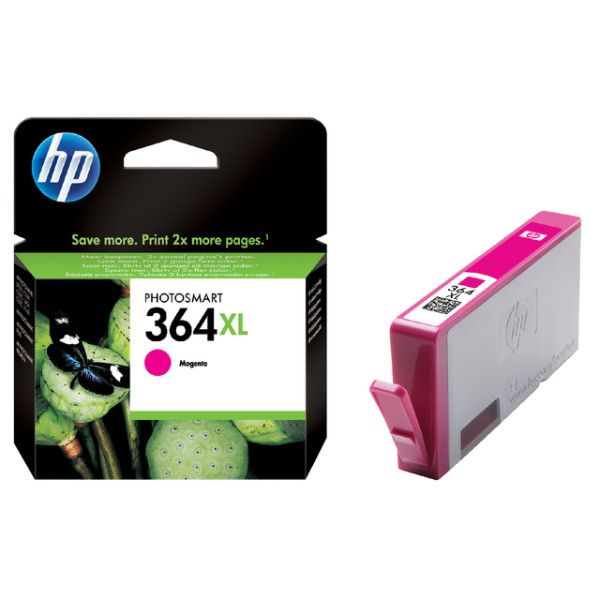 HP -  Inktcartridge CB324EE 364XL rood HC | 60 stuks