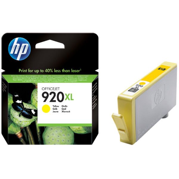 HP - Cartouche d'encre CD974AE 920XL jaune